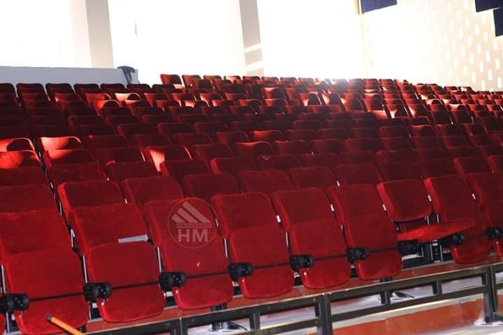 Cantoobo's tweet photo. Th renovation project of Somali National Theater in Mogadishu is coming up on its final stages. Thanks #isxilqaan Team for the amazing work https://t.co/sxqC10dGsz