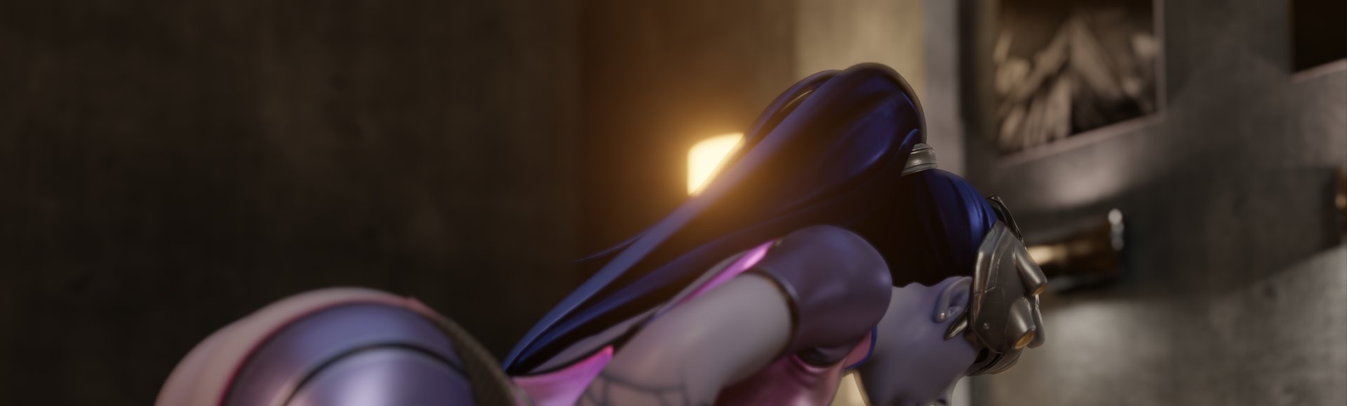TKsfm173 on X: Widowmaker SUCC My first blender animation! Came out  nicely, takes so much longer to animate in blender but it seems worth it.  These renders take too long so I