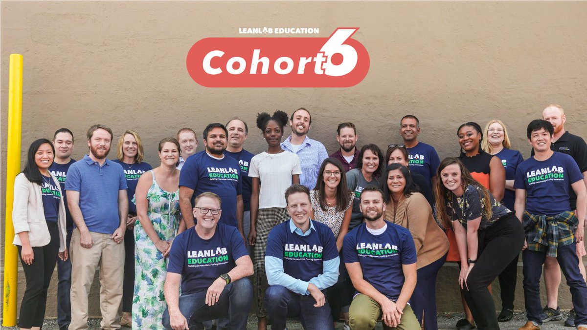 LeanlabEd's tweet photo. We're celebrating the achievements of our 6th cohort this Wednesday. Come learn about the next generation of innovative classroom tools at Scale Day! https://t.co/st6OmVQK0s https://t.co/w6QBgbKN9i