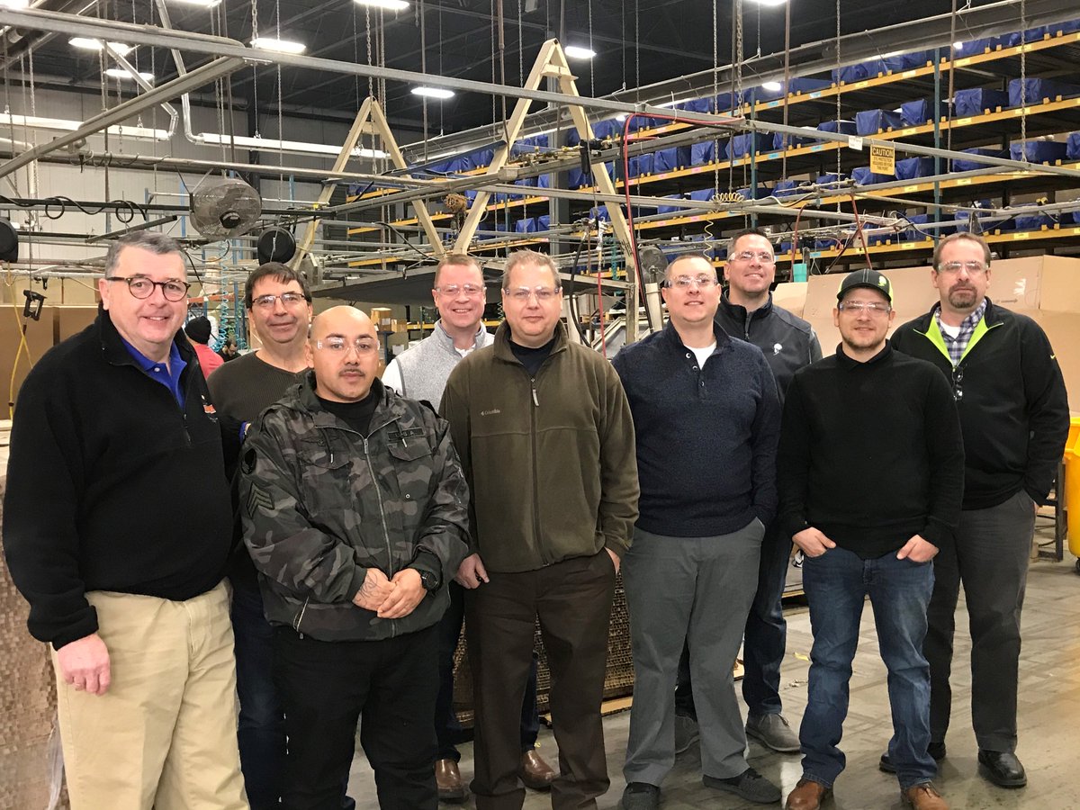 CIguy4Biz's tweet photo. Great time with our Essentials Team in Allentown, PA!  Making rapid change, future plans and outstanding collaboration between departments and multiple sites!  #People #Kaizen #LeanIntoQuality https://t.co/kpD4GymRpB