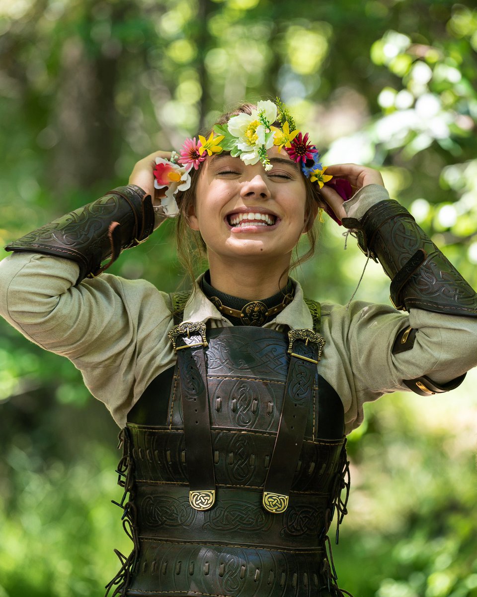 dwightinarmor's tweet photo. She’s not your garden variety princess. 🌸🌿🌺🍄
Seasons 1 & 2 now streaming on the @byutv app! Season 3 coming March 15th. #PrincessGretta #SirDwight https://t.co/m9XzSOaDZe