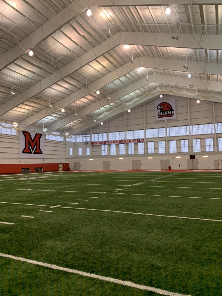 jacksonjhunter's tweet image. Had a great Visit at Miami University! Thank you @CoachBarnett_MU @Martin_Miami_HC for this amazing opportunity!