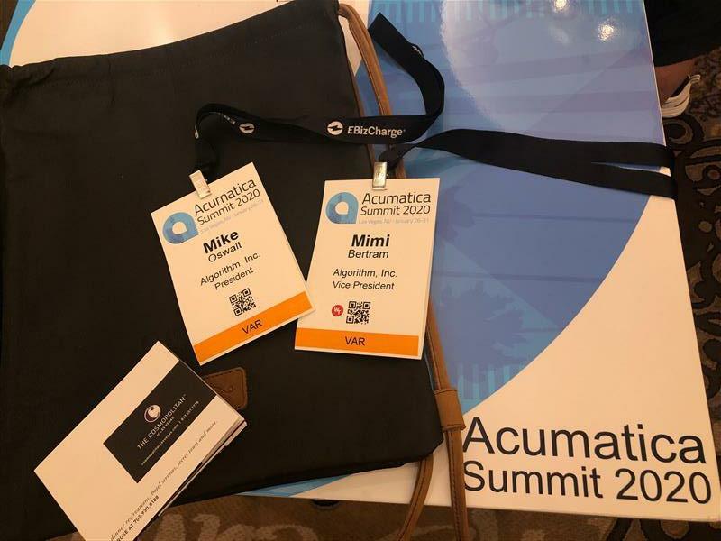 AlgorithmInc's tweet photo. We're ready and registered. We couldn't be more excited to be a part of this great community. Looking forward to a fantastic conference! #WhereIsAlgo #AcumaticaSumitt2020 @Acumatica. https://t.co/NZtJbTedEy