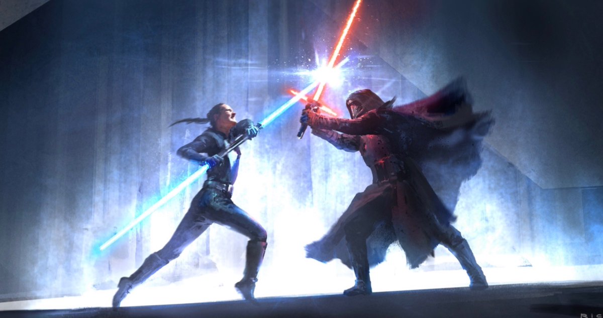 ExcluMagazine's tweet image. Star Wars "Duel of the Fates" | Concept Art

Here's a selection of concept art from the original Colin Trevorrow production - What a film we could have had!
