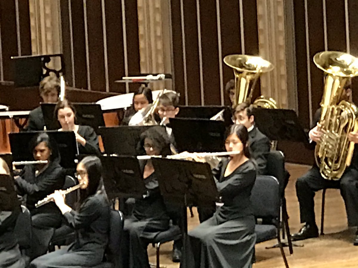 bme3434's tweet image. Our WHS Symphonic Band members will always remember their amazing opportunity to play at Severance Hall. What a great concert!