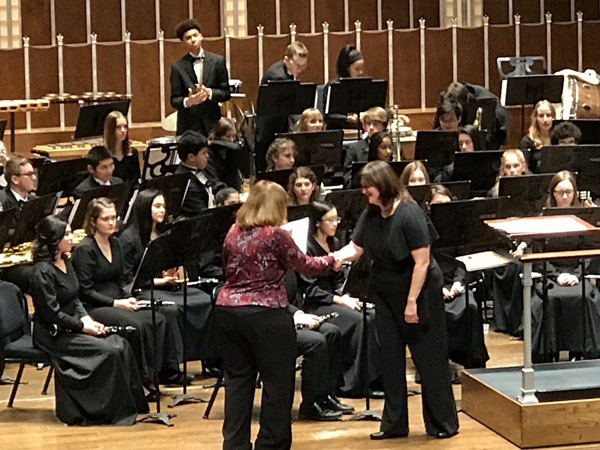bme3434's tweet image. Our WHS Symphonic Band members will always remember their amazing opportunity to play at Severance Hall. What a great concert!