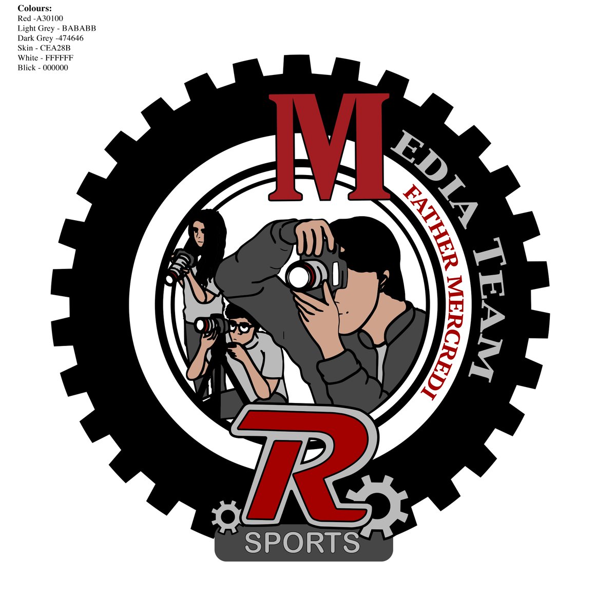 TomMacIsaac2's tweet photo. Our Robotics media team has redesigned our #frc teams logos. #syncrude #acden #ymm #fmcsd #trapperpride and we now have a Media team Logo to complement our other RSports member logos. Thank-You Media Team. https://t.co/navjsbn3Ny