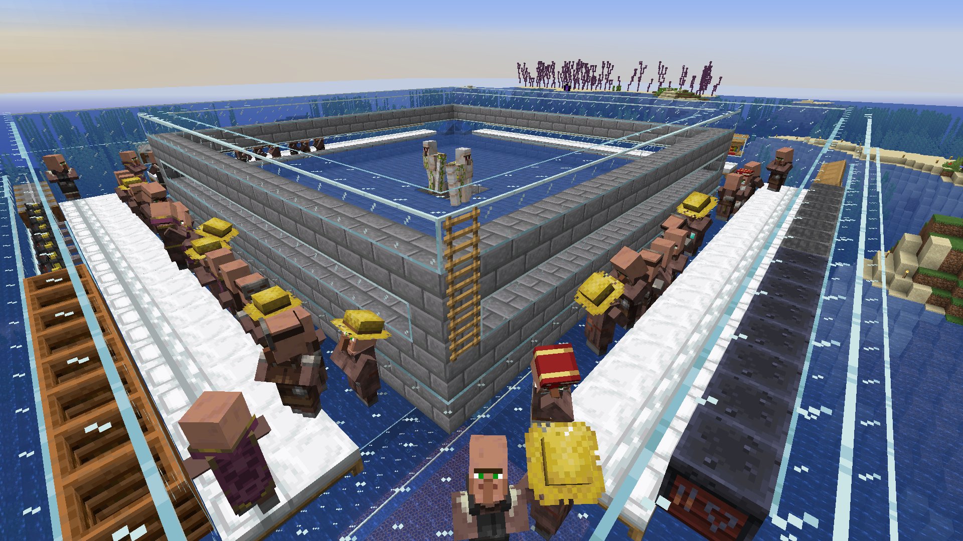 Kanbin Minecraft 1 14 4 Single アイアンゴーレムトラップの村人が全滅してからの復活 再稼働してからの鉄の収穫はこんな感じ まだフル稼働ではないのでボチボチです まぁもう鉄有り余るほどあるんだけどね やっと落ち着いて旅に出られ Kanbin Minecraft 1 14 4 Single アイアンゴーレムトラップの村人が全滅してからの復活 再稼働してからの鉄の収穫はこんな感じ まだフル稼働ではないのでボチボチです まぁもう鉄有り余るほどあるんだけどね やっと落ち着いて旅に出られ