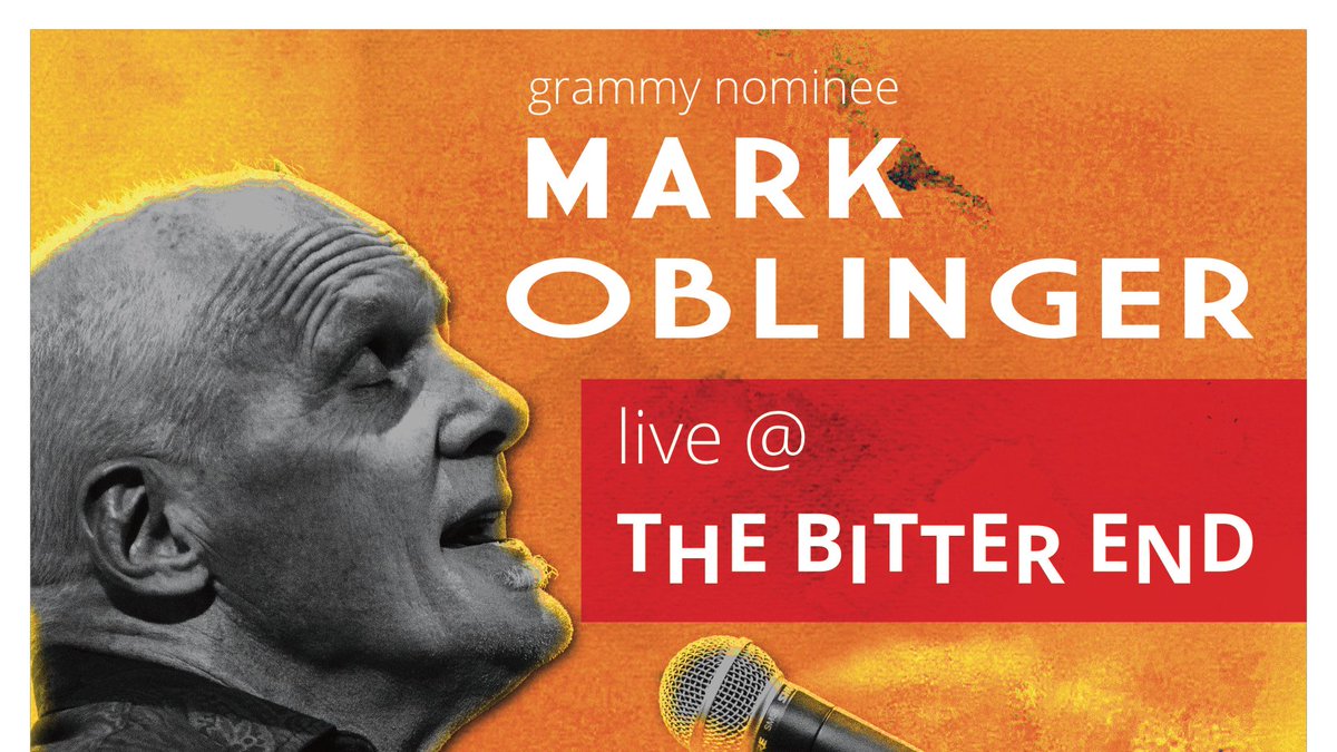 markoblinger1's tweet photo. Just a reminder that we'll be at the Bitter End in NYC tomorrow nite! 9pm set. Come on down! With Chris Daniels, Linda Lawson and Ani Azoto! https://t.co/jqn2rsQ9jQ