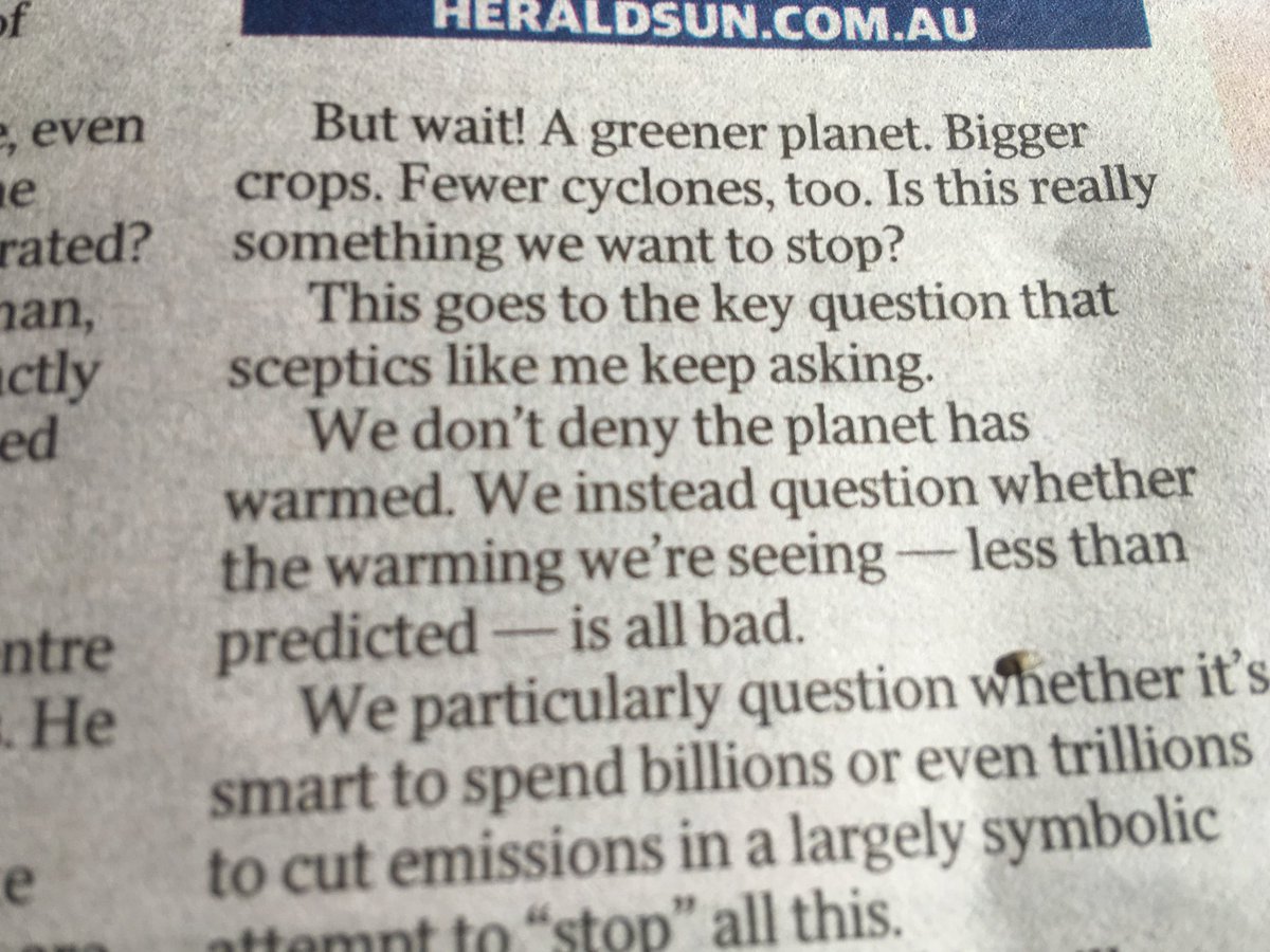 MayneReport's tweet photo. Andrew Bolt continues his pivot, no longer denying global warming is happening but now claiming it is good for the planet. Why does ⁦@rupertmurdoch⁩ continue to give him a platform to pedal this offensive rot? No sympathy or empathy for the families of the dead. https://t.co/eGnzTDXV5D