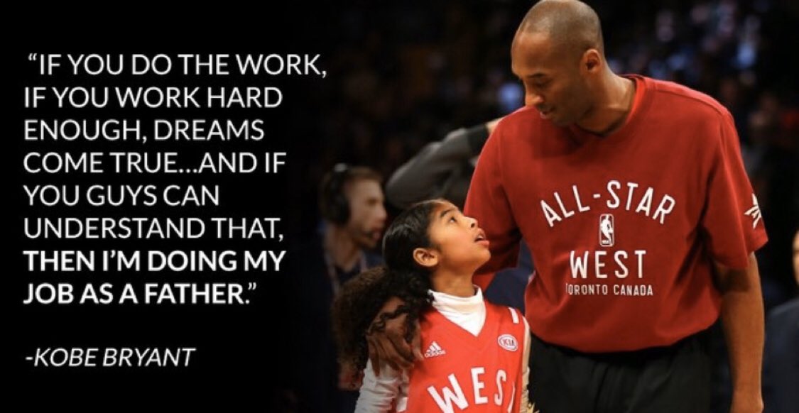 There was no one like Kobe Bryant. Our hearts break for his wife and family as they mourn the loss of this giant and their daughter.