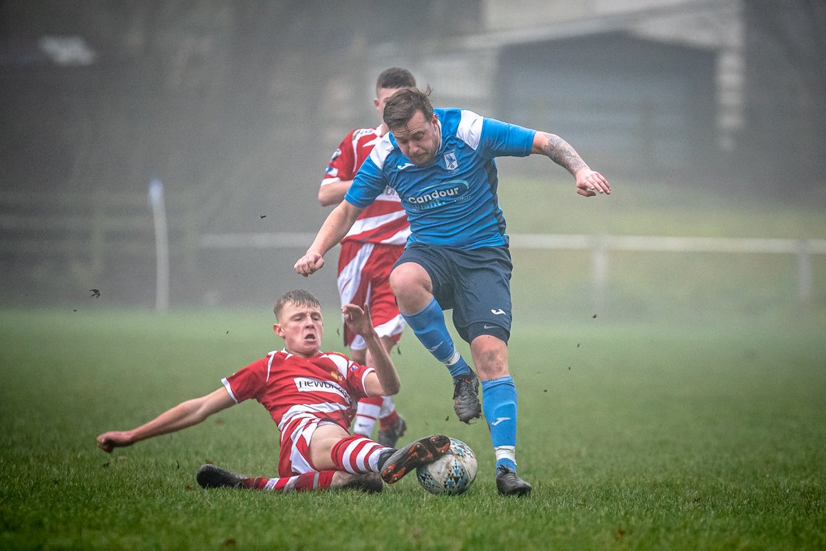 PitchSidePhoto's tweet photo. A murky afternoon at Cwmnantygroes as @AberBluebirdsFC beat @Treowenstarsfc 7-2 in the @WelshLeague Reserve Division East. Full set here https://t.co/LV0JVocLnx  Definitely one to revisit when the weather is fairer https://t.co/b897ehpOWW