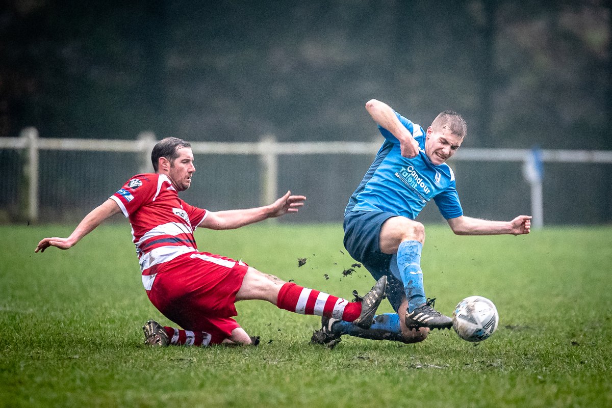 PitchSidePhoto's tweet photo. A murky afternoon at Cwmnantygroes as @AberBluebirdsFC beat @Treowenstarsfc 7-2 in the @WelshLeague Reserve Division East. Full set here https://t.co/LV0JVocLnx  Definitely one to revisit when the weather is fairer https://t.co/b897ehpOWW