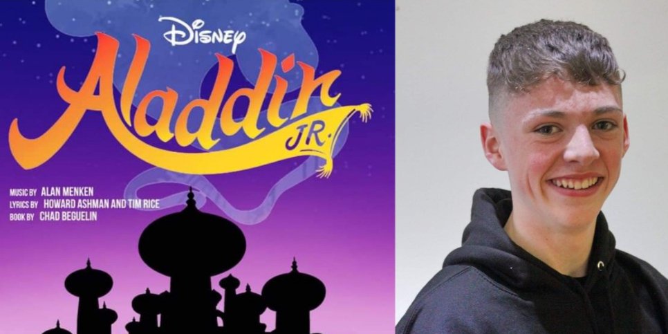 hlosjuniors's tweet photo. 🤩Meet the Cast!🤩
Aladdin played by Joe Hinchliffe, a poor street urchin with a heart of gold on his quest to win Princess Jasmine’s heart.
Please support this fantastic cast at @squarechapel 19th-22nd Feb. You can buy tickets here: [https://t.co/BT8ZZmJn8k]
See you there!🧞‍♂️ https://t.co/XtxtZa1hAa