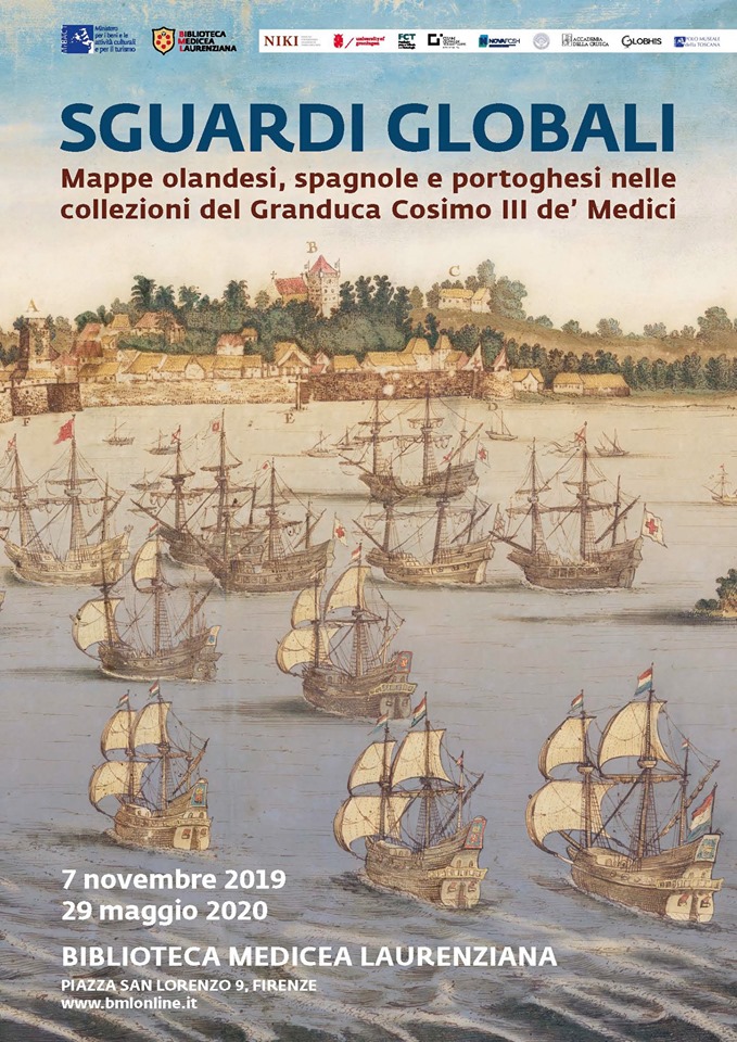 Dal 6 novembre 2019 al 29 maggio 2020 
Sguardi globali. Mappe olandesi, spagnole e portoghesi nelle collezioni del granduca Cosimo III de’ Medici
Biblioteca Medicea Laurenziana Catania
#MoveInArt🚶🚶
