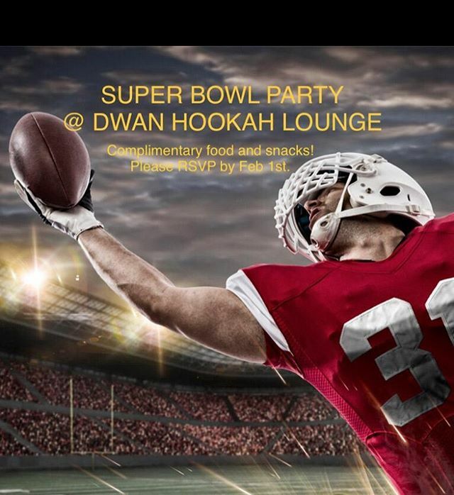 DwanHookah's tweet photo. Come celebrate Super Bowl with us at @dwanhookah February 2nd 🏈 [ Food &amp; Snacks Provided ] ~ Call for Reservations 708/403/3926 ~. @dwanhookah @nflsuperbowl2020
#superbowl #sunday #come #celebrate #with #us #reserve #now #before #its #too #late https://t.co/zu42ARhB3T https://t.co/zqslL5dmLP