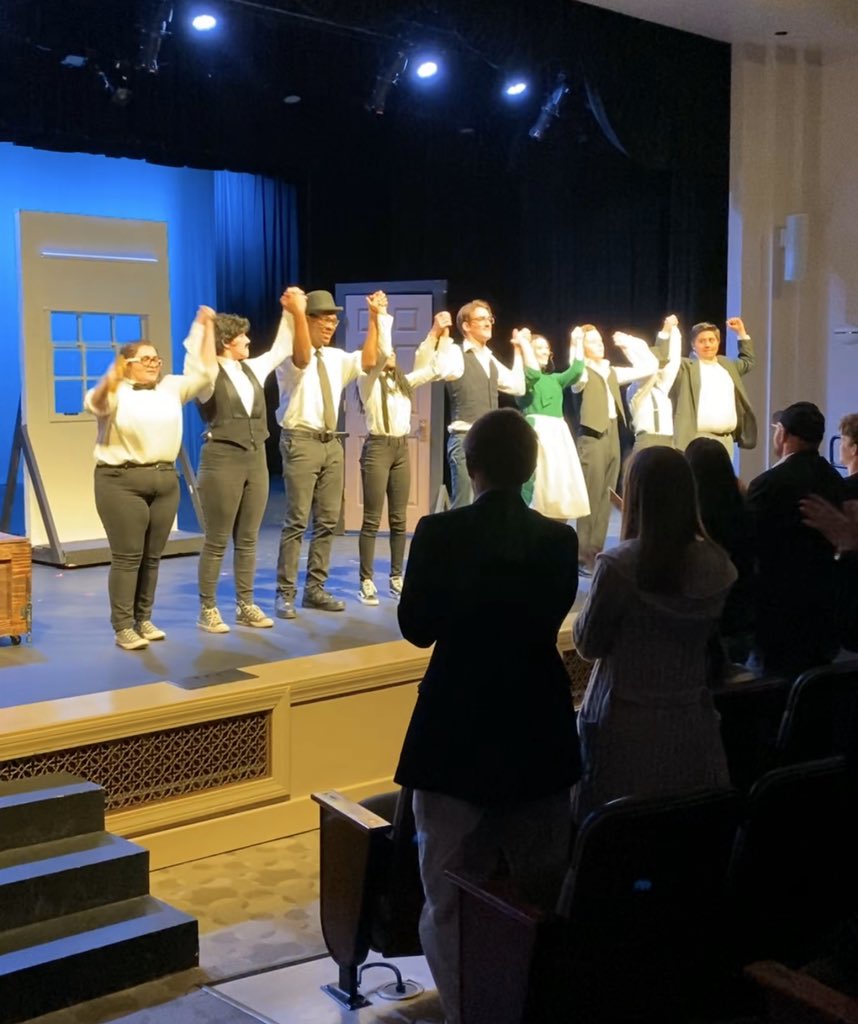 MichaelHeindl's tweet photo. โThe 39 Stepsโ Thanks also goes to #RaylahQuarles, #HaileyShurden, #NoahWhite, and #KaitlynWilliams #WeAreNorthwest 2 of 2 https://t.co/Ij5LOqPHEv