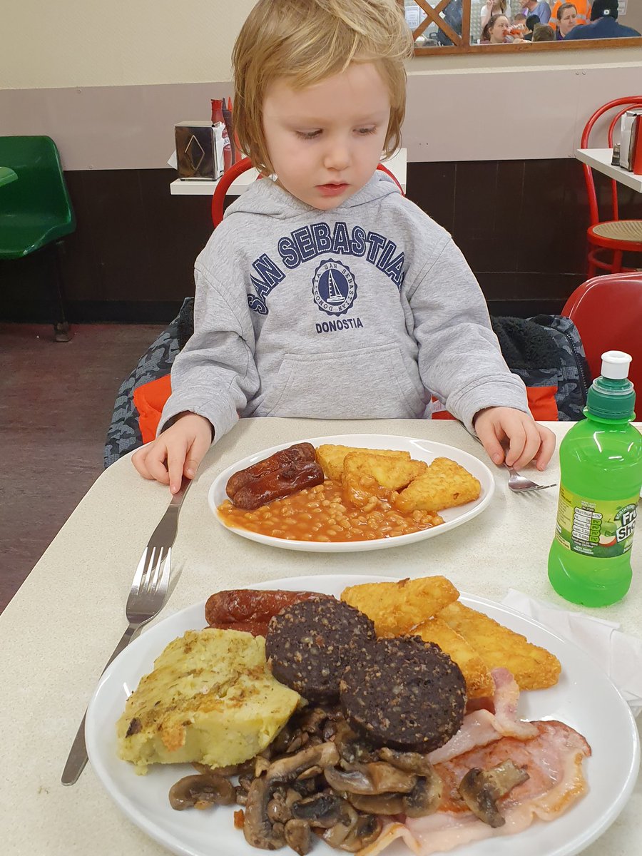 Breakfast for the workers