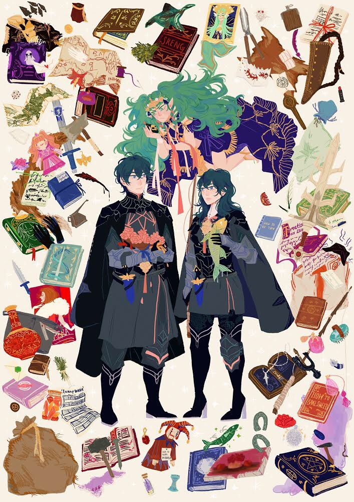 i think garreg mach needs a lost and found box

#fe3h #FireEmblemThreeHouses #byleth #sothis