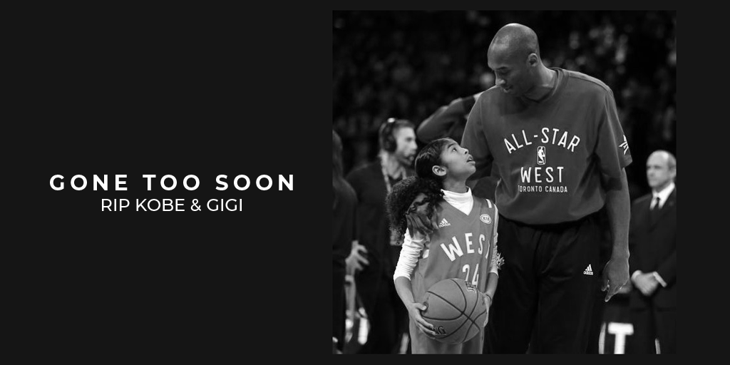 patronseats's tweet photo. A moment of silence. RIP Kobe Bryant and daughter Gigi. #RIPMAMBA https://t.co/vBj8Gl0Sko