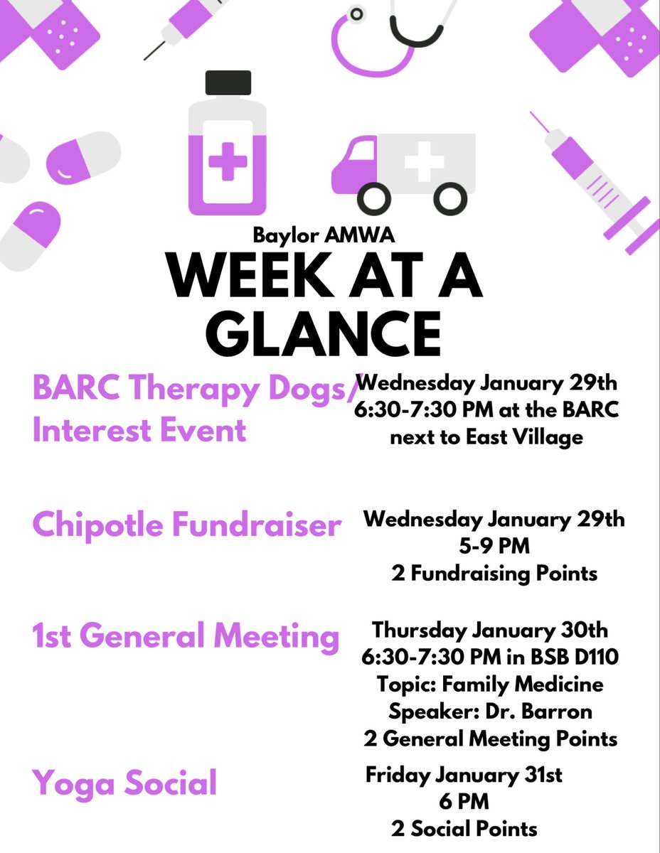 Come join us this week for some awesome events🐶💜!!!