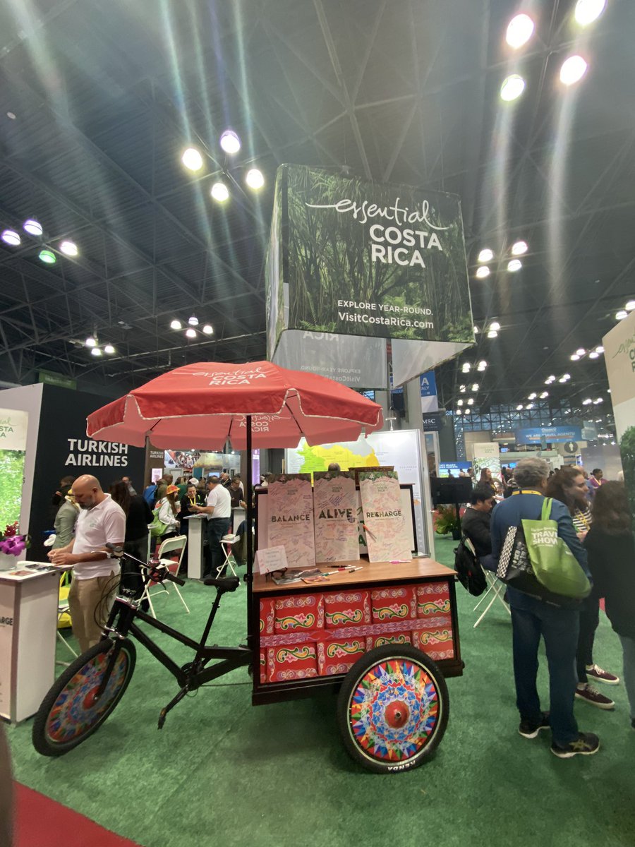 Special thanks to #NYTTravelShow <a href="/esencialCR/">esencial COSTA RICA</a> for helping make this even possible!