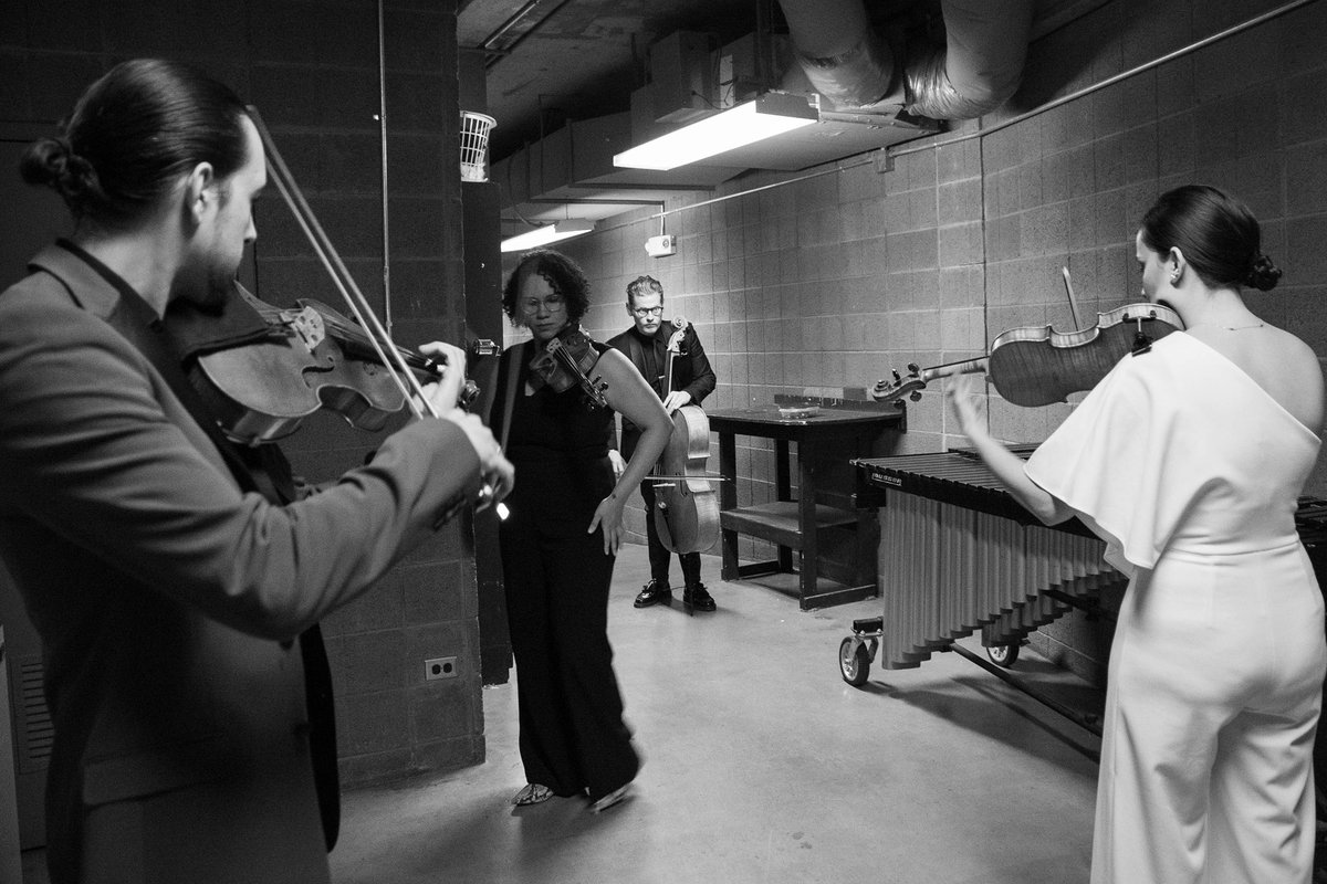 Backstage moments with <a href="/CatalystQuartet/">Catalyst Quartet</a> at <a href="/UTEP/">UTEP</a>’s Fox Fine Arts Recital Hall. 
#EPPM #EPPMFestival20 <a href="/TXCommArts/">Texas Arts</a> <a href="/MCADElPaso/">El Paso MCAD</a> <a href="/elpasosubaru/">Subaru El Paso</a> 
📸<a href="/RebeccaReza/">Rebecca Reza</a>
