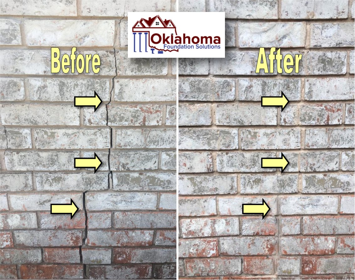 OKFS_LLC's tweet photo. For your home, count on the superb, professional work from Oklahoma Foundation Solutions, LLC and our hydraulically-driven steel piers. Led by a co-owner with three decades of expertise and mastery, OFS provides award-winning, premium quality service. https://t.co/ZdjUX0DtaE