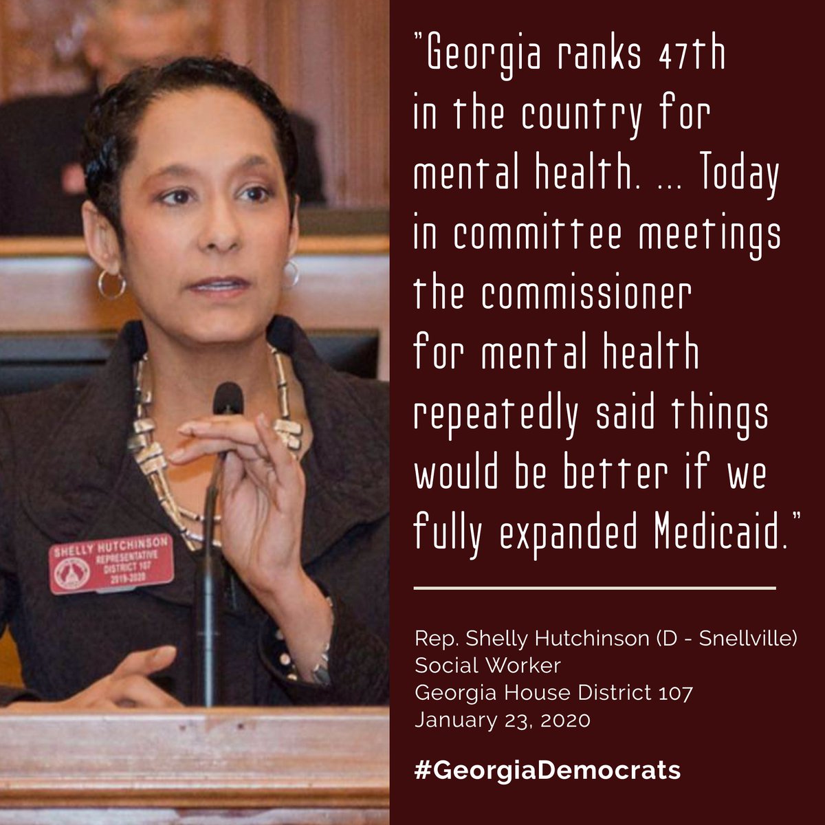 Thx to @Shellyforga for reporting from the frontlines of Gov Kemp's budget cuts. The message is loud & clear: #MedicaidExpansion would help both patients & providers who are stuck in a system that fails to adequately address the community's needs. #NoPatientLeftBehind #gapol