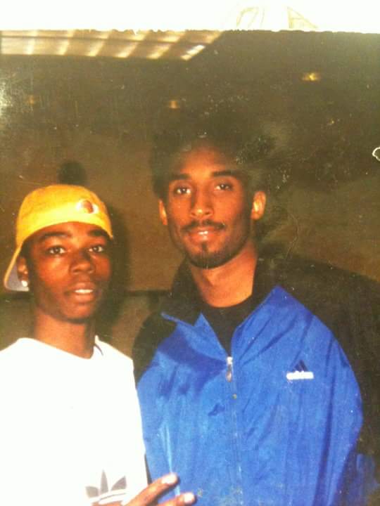 BlanksDc's tweet photo. @kobebryant. Words can't explain the experience I got to talk to you. Even if it was for the 20 seconds. My condolences to his wife and daughter. #MambaOut https://t.co/muq49nKxc0
