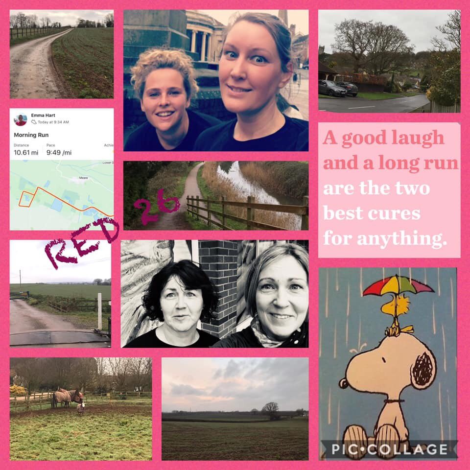 HighbridgeLRC's tweet photo. Day 26 - Long run Sunday❤️, well done everyone! 😀 #longrun #friends #runhappy @HighbridgeLRC @REDJanuaryUK https://t.co/ljYPwjrzMb
