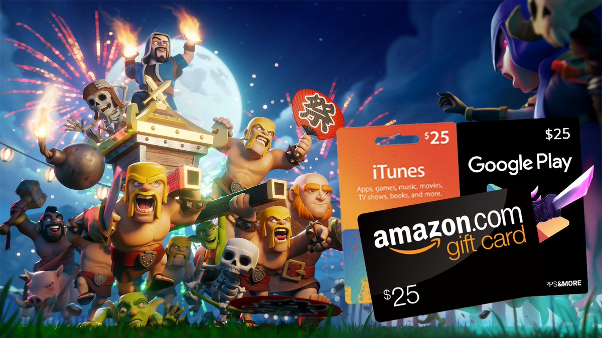 GaladonGaming's tweet image. NEW - your choice - $25 gift card!
Just ✅retweet and ▶️follow:
@ClashwithAaronm
 and
@ClashWithTM
 
SAME deal: one lucky winner chosen in 24 hours - and if we get 500+ retweets, another giveaway will start RIGHT afterwards!