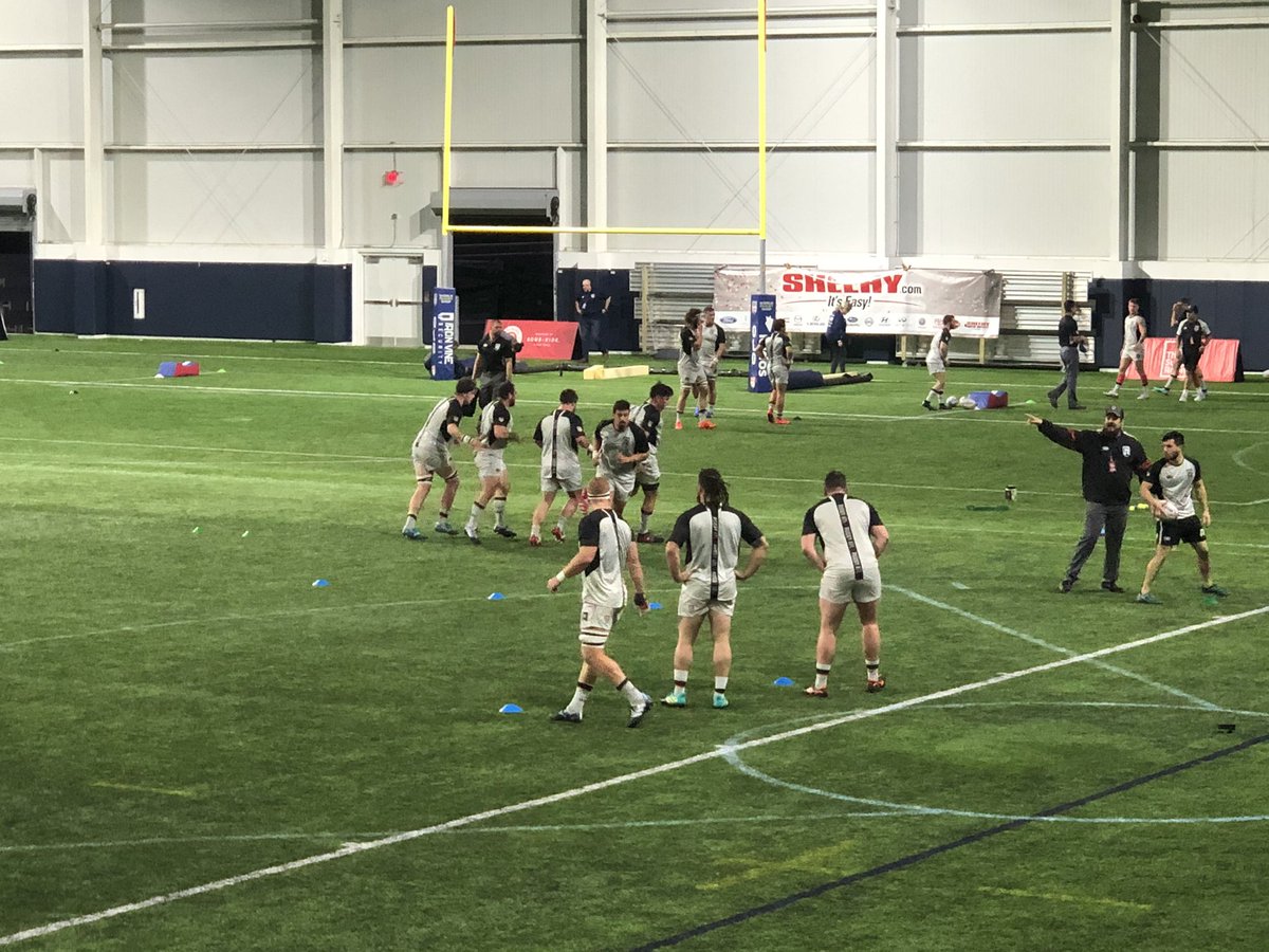 NrcSydney's tweet photo. Warm-ups for @RugbyAtl and @OldGloryDC now #ogvatl https://t.co/onJRlXExXp