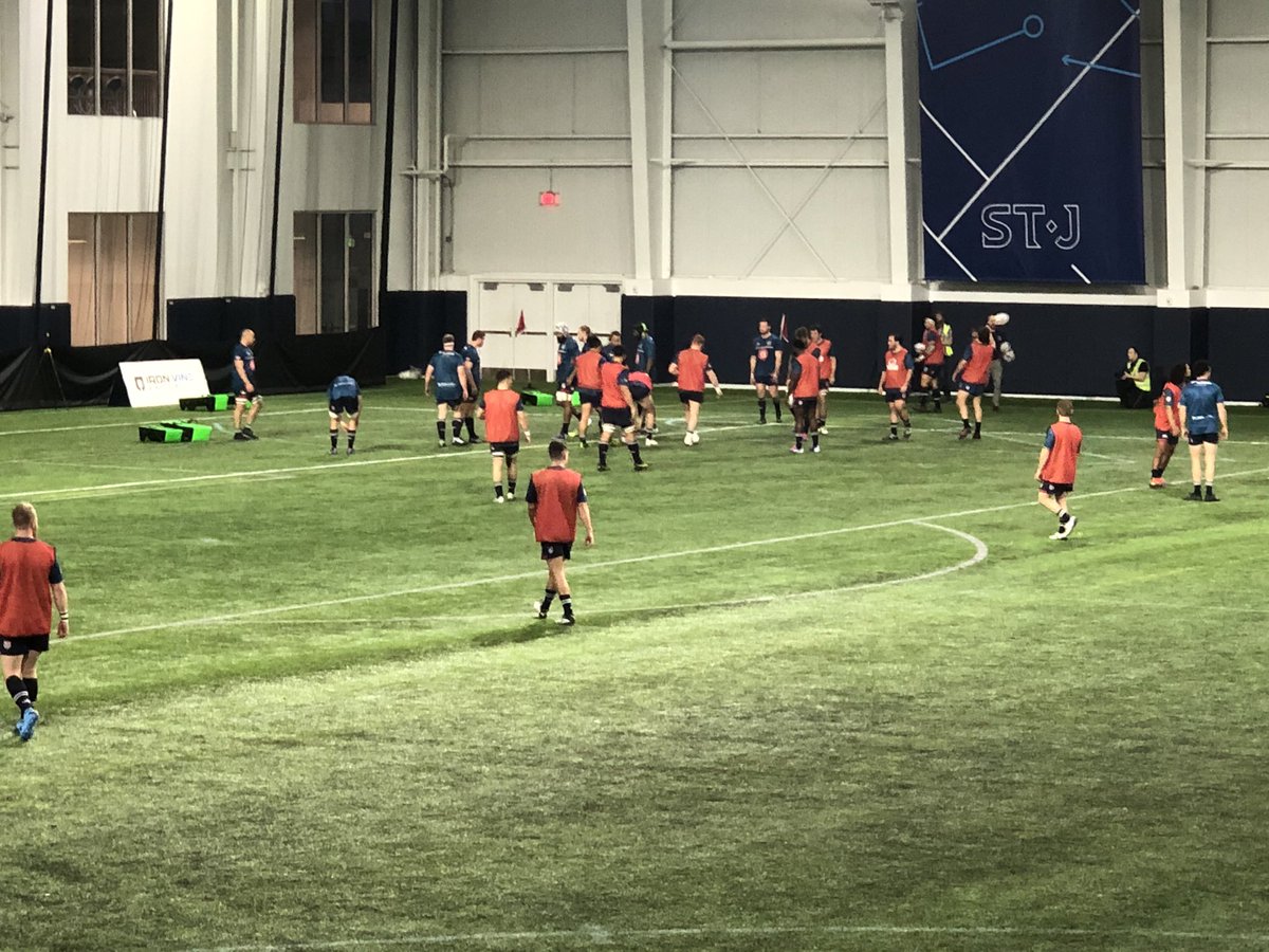 NrcSydney's tweet photo. Warm-ups for @RugbyAtl and @OldGloryDC now #ogvatl https://t.co/onJRlXExXp