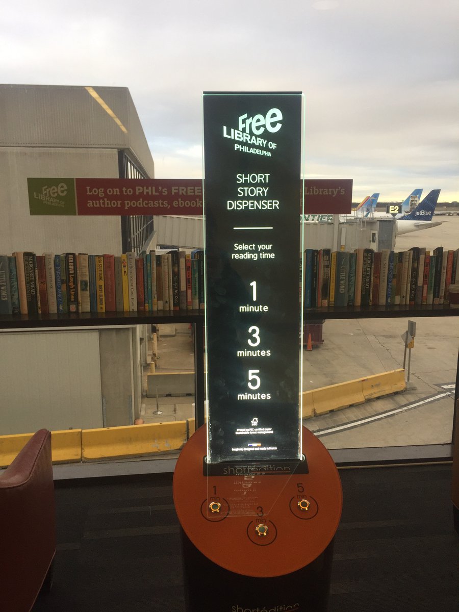 HornBook's tweet image. Who else picked up short stories at the airport? 1 minute, 3 minutes, 5 minutes Thanks @FreeLibrary #alamw2020 #alamw