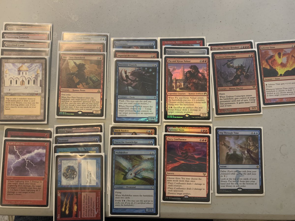 ghamasaki's tweet photo. maindeck and sideboard in the #vcrdraft https://t.co/3BmAcYlv7J