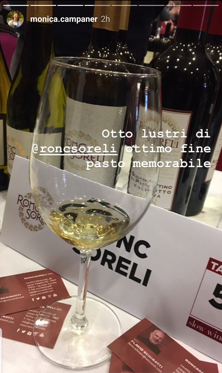 RoncSoreli's tweet photo. Treviso Slow Wine 2020. Noi c'eravamo! https://t.co/RZ1p2FlMLz