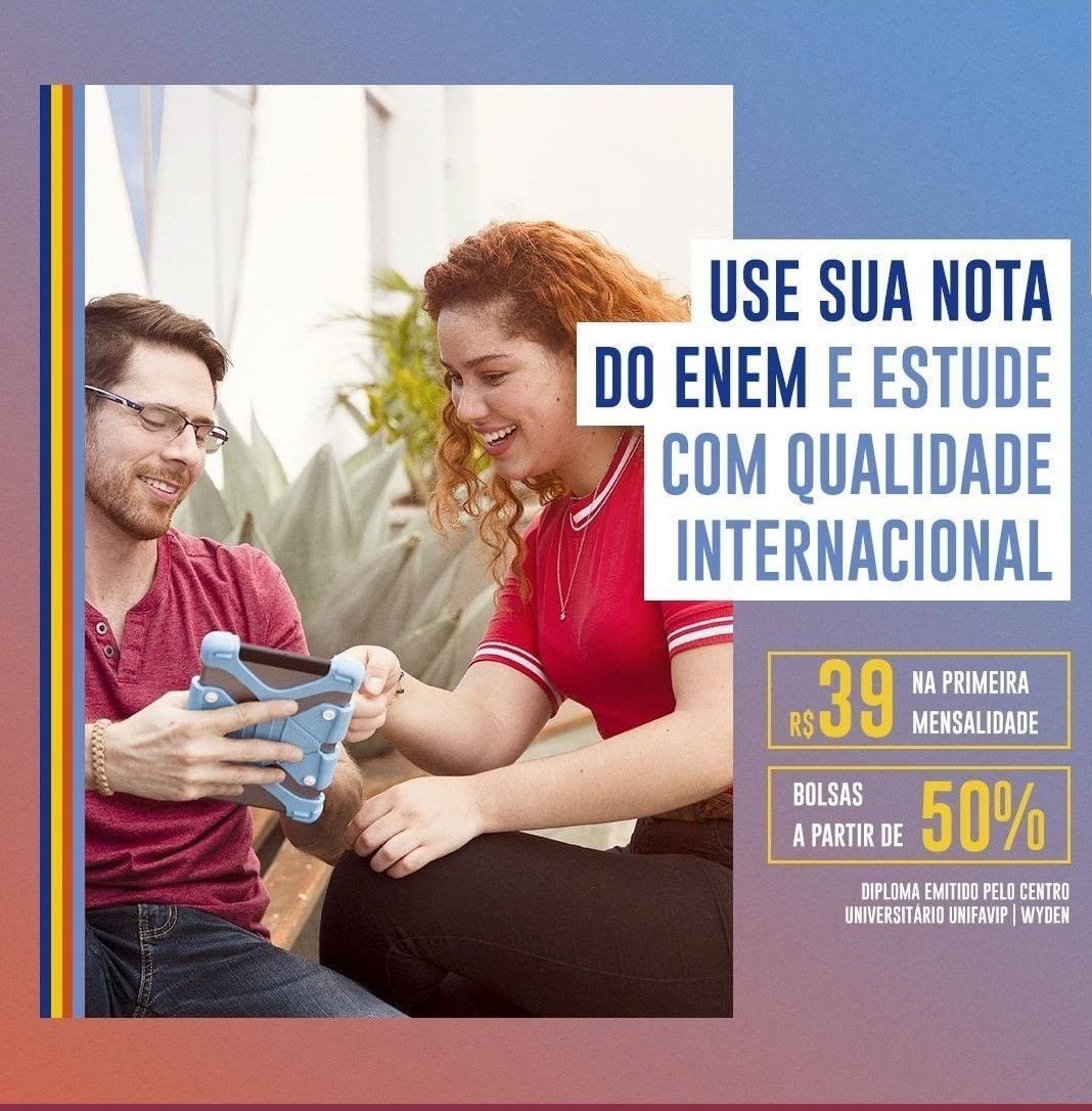 WydenAracatuba's tweet photo. Comece sua graduação a distância agora com uma mensalidade que cabe no seu bolso!
Venha viver a melhor experiência do EAD, inscreva-se em nosso site: https://t.co/JBv8wawgMM
#ead #curso #faculdade #wyden #graduação #Araçatuba #faculdadeEAD #Graduacao https://t.co/PIW9Z6N55A
