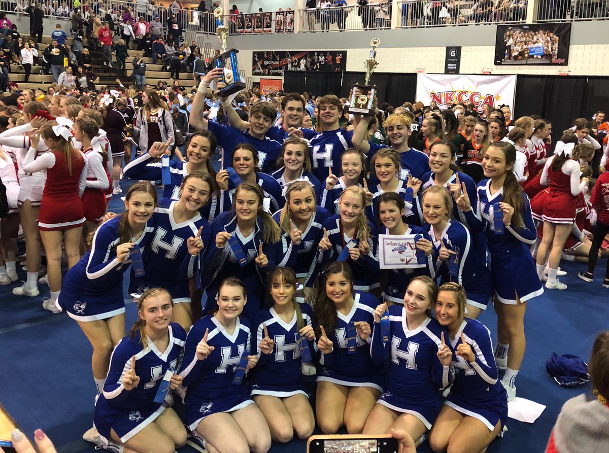 Congratulations to our Coed Competition team for finishing the regular season by bringing home first and the Spirit Award from NKCCA winter competition!  Extremely proud of this team! 💙🐦📣 #l’sintheair #livelikelil