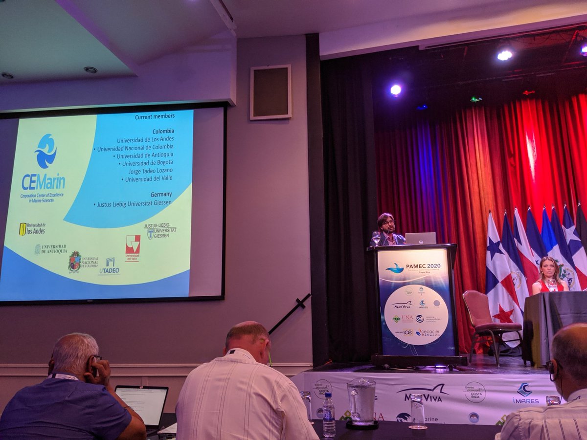 Director of @CorpoCEMarin Dr. Andres Osorio highlights the great potential of Marine Energy from OTEC and Salinity Gradient for Colombia <a href="/ndresosorio/">Andrés F. Osorio Arias</a> <a href="/PAMECEnergy/">PAMEC.Energy Association</a>