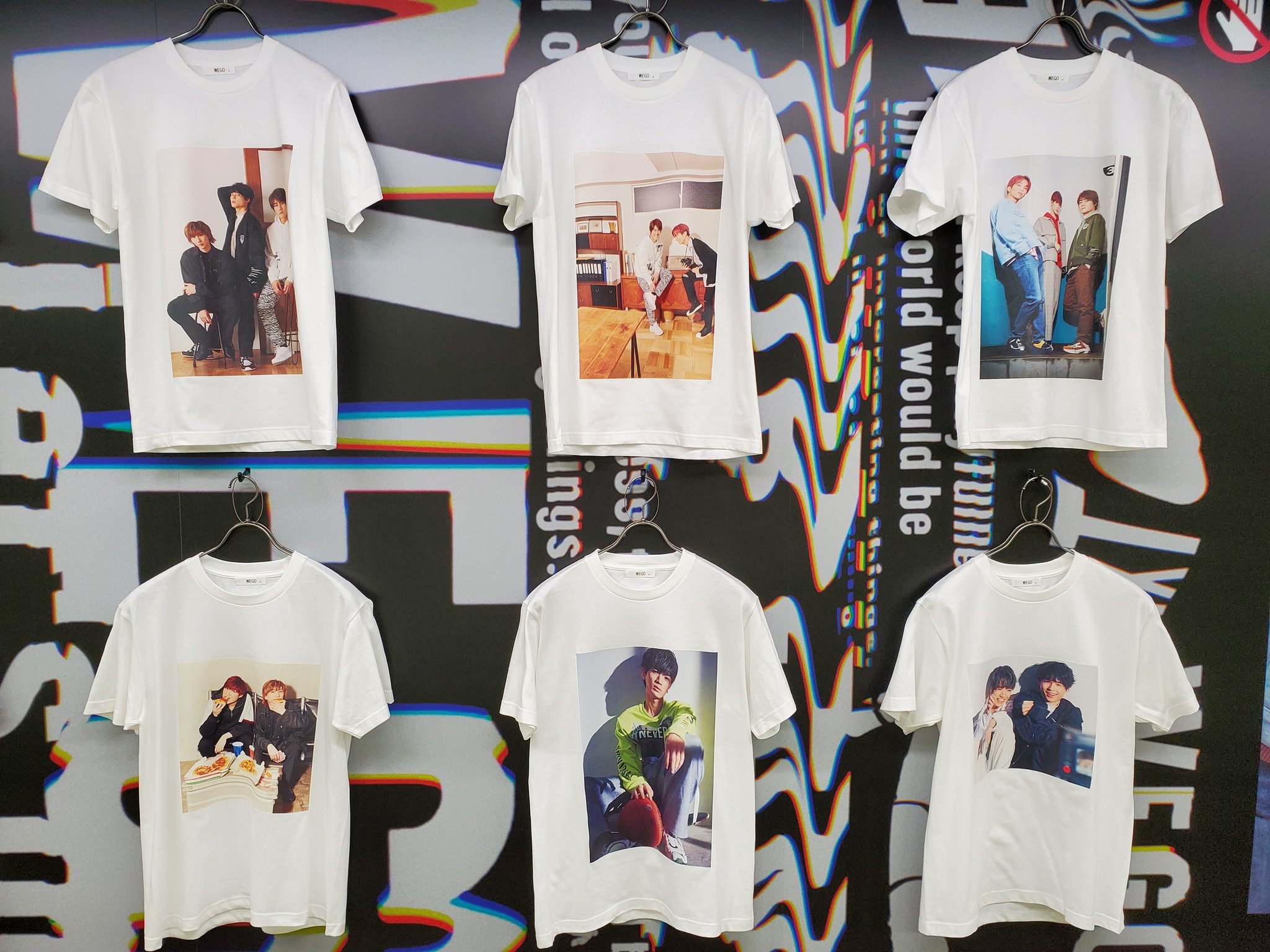 WEGO SixTONES コラボTシャツ - メルカリ