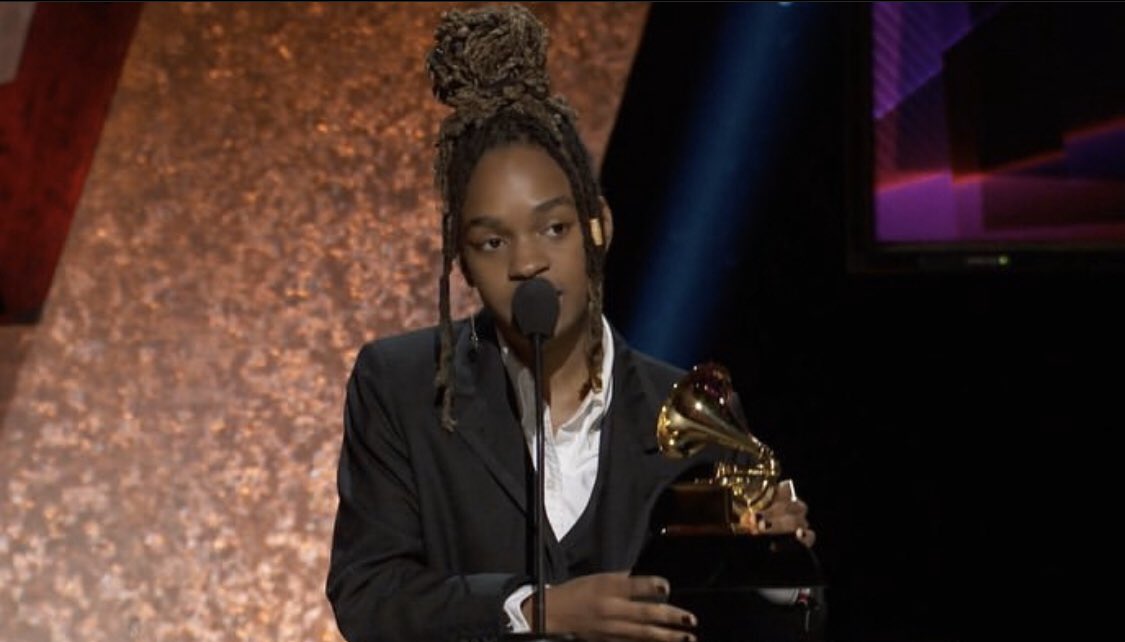 Austeiin's tweet photo. @originalkoffee

Congratulations to Koffee on winning a Grammy for Best Reggae album👏🏿.

She is the youngest artist to win in the Best Reggae Album category. 
#Grammys2020 #GRAMMYAwards2020 #GRAMMYLive #GRAMMYs #GrammyAwards https://t.co/FjpJWA2hob
