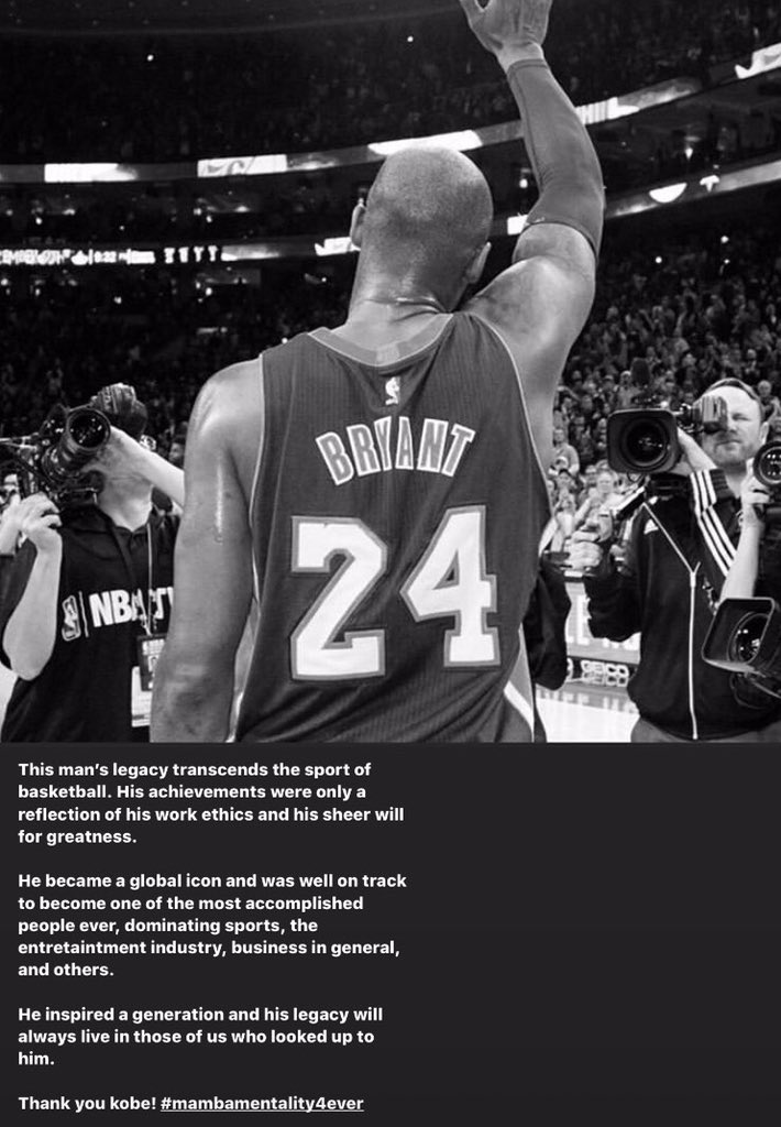 joclopezm's tweet photo. Inspired a whole generation! #mambamentality4ever https://t.co/dVVyl1UWVi