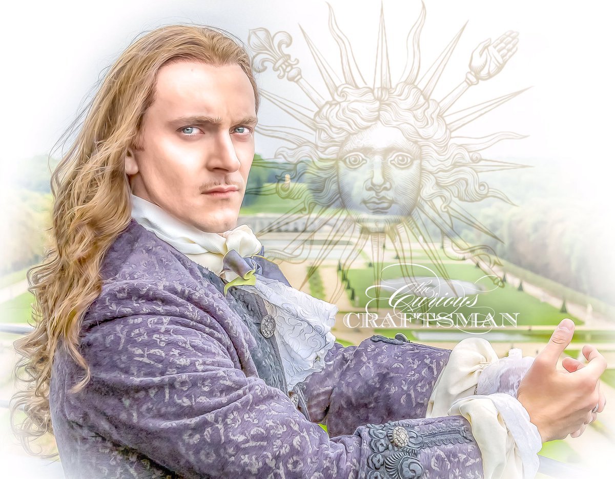 Period Drama is my #curiouscraftsman favorite genre! #romancingthepixel with this tribute to #LouisXVI #SunKing portrayed beautifully by #georgeblagden in #versailles ... my latest #netflix binge! 💕💕💕