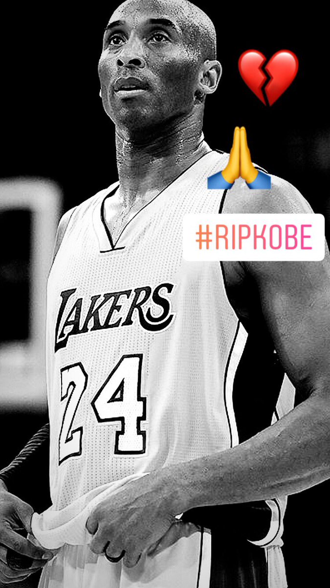 DLSSAINT's tweet photo. #RIPKobeBryant &amp; #RIPGiannaMaria and the others in this tragedy. Pray for their and families 😔🙏💔💔. https://t.co/7cSLsg34Tl