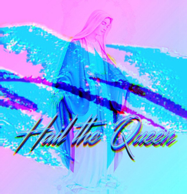 MaxoXBruno's tweet photo. Simple little Mary OC
#vaporwave #tradwave #churchwave #christwave #art #aesthetics #aesthetic #monarchwave #monarchowave #hailmary #mary #catholic https://t.co/q0MbEPKkPa