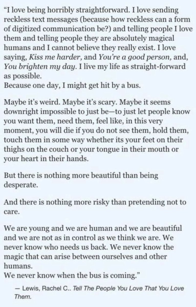 “We never know when the bus is coming” 🥺🦋🌍✨⛈