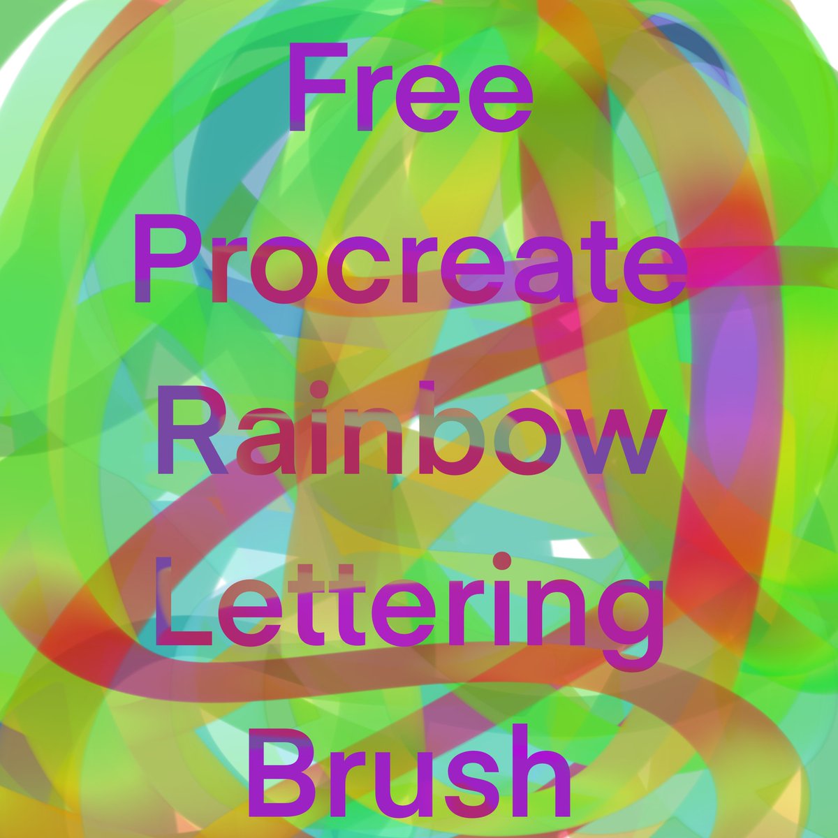 mdartwork6's tweet photo. NEW FREE DAILY BRUSH AVAILABLE! Today I am releasing a Procreate Rainbow Lettering Brush. Download it from my website at the link below!

Here's a colorful brush to start off your week!

https://t.co/F2JfkkLcMV

#digitalart #Calligraphy #lettering https://t.co/4V7Lp2JZyt