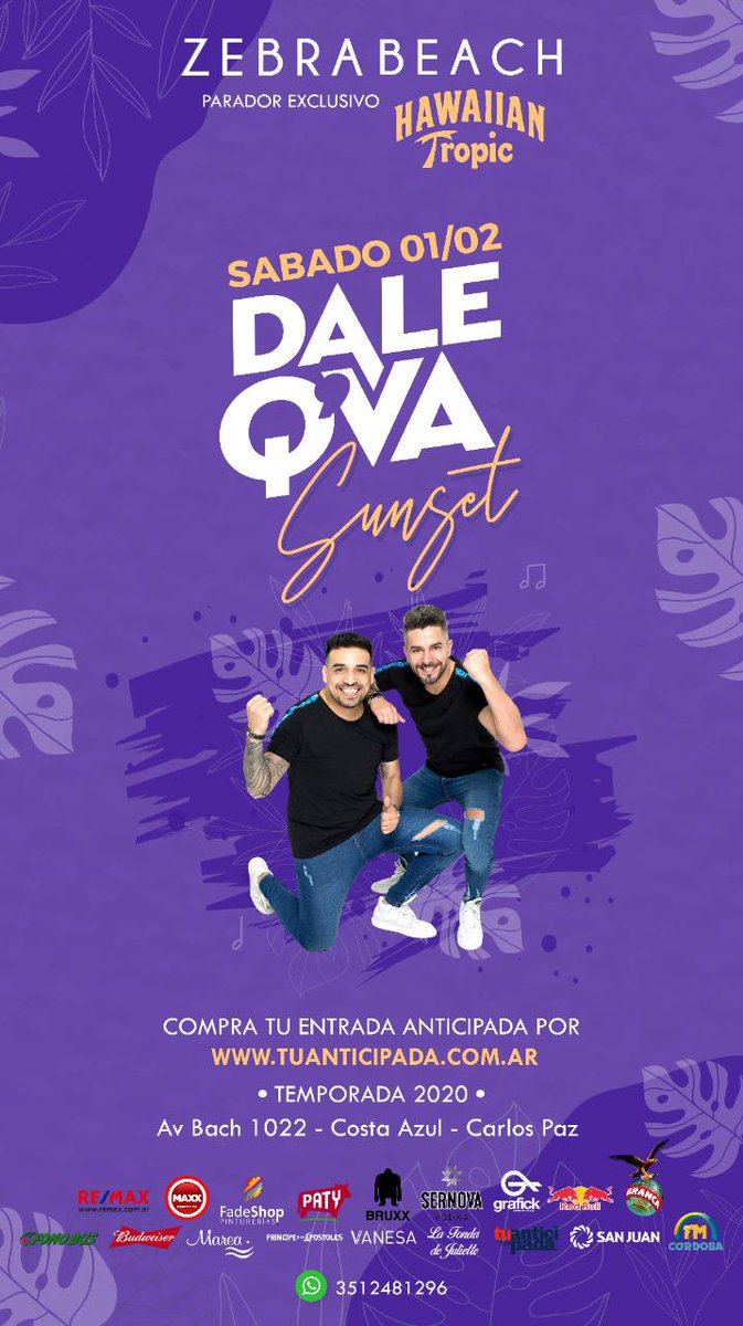 Cuartetazo en Zebra Beach