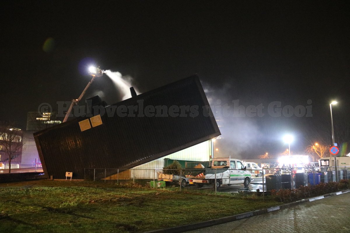 Melding hulpdiensten Landdrostdreef Almere